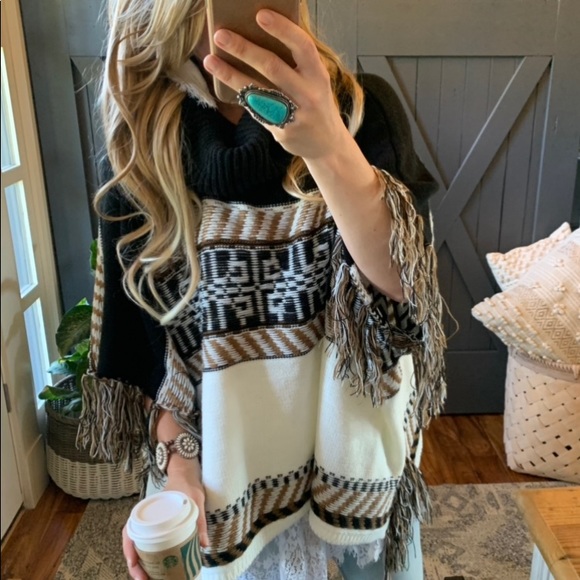 Western Turquoise Blossom Natural Turquoise Oversized Stone Silver Cuff Ring - Picture 3 of 6